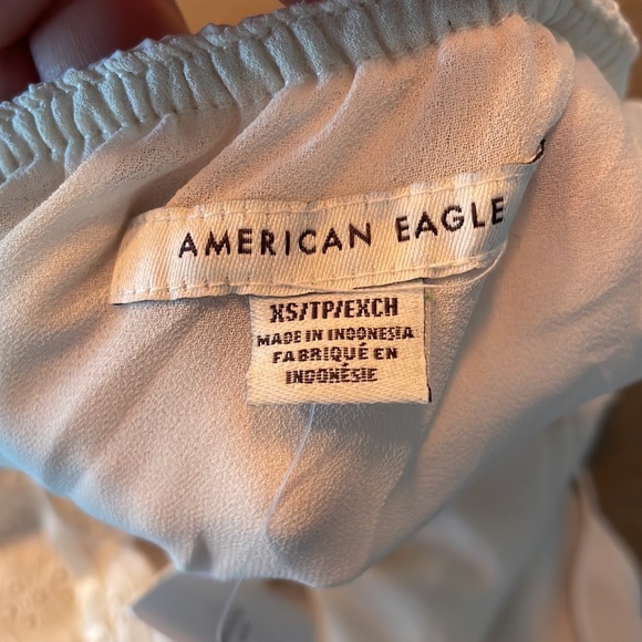 American eagle, brand new, cream, tank top, crop top - Picture 3 of 5